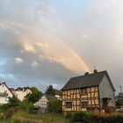 Regenbogen über Schladern