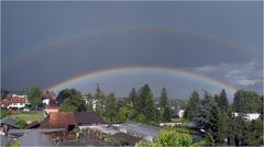 Regenbogen über Solothurn