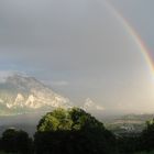 Regenbogen über Traunsee