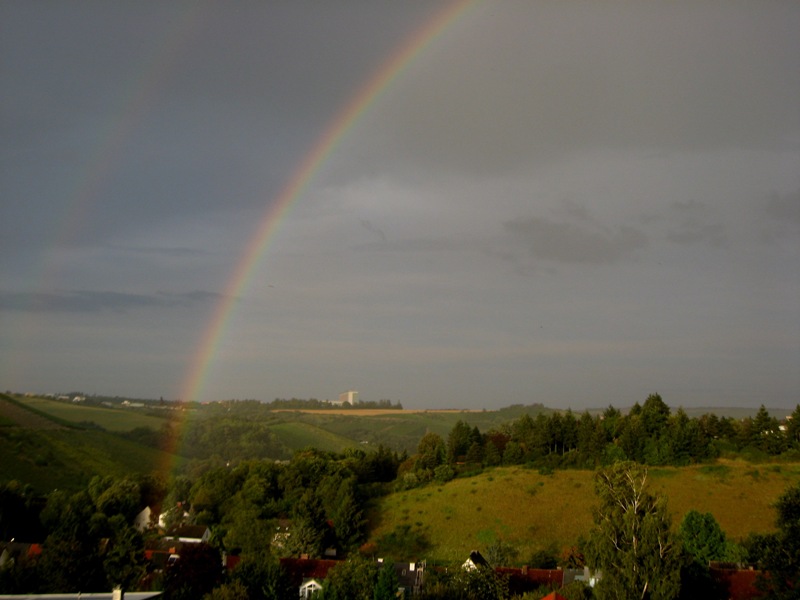 Regenbogen über Trier