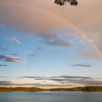 Regenbogen über Västra Silen (2) (Dalsland, Schweden)