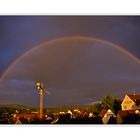 Regenbogen über Waiblingen