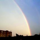 Regenbogen über Wien