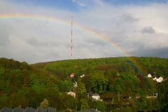 Regenbogen überLangenberg