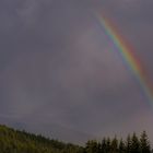 Regenbogen überm Bayerischen Wald