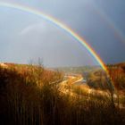 Regenbogen überm Isartal