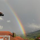 Regenbogen überm Zellertal