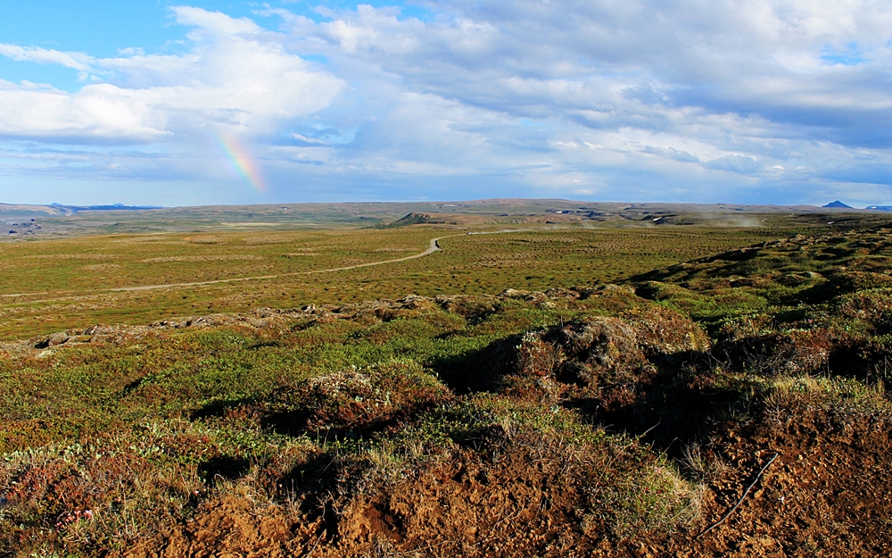 Regenbogen übern Detti