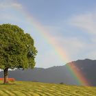 Regenbogen und Benediktenwand