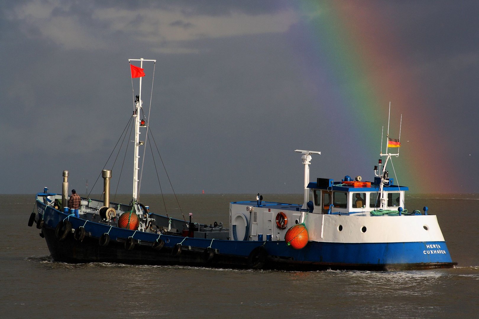 Regenbogen und die Herta