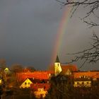 Regenbogen und "göttliches" Licht