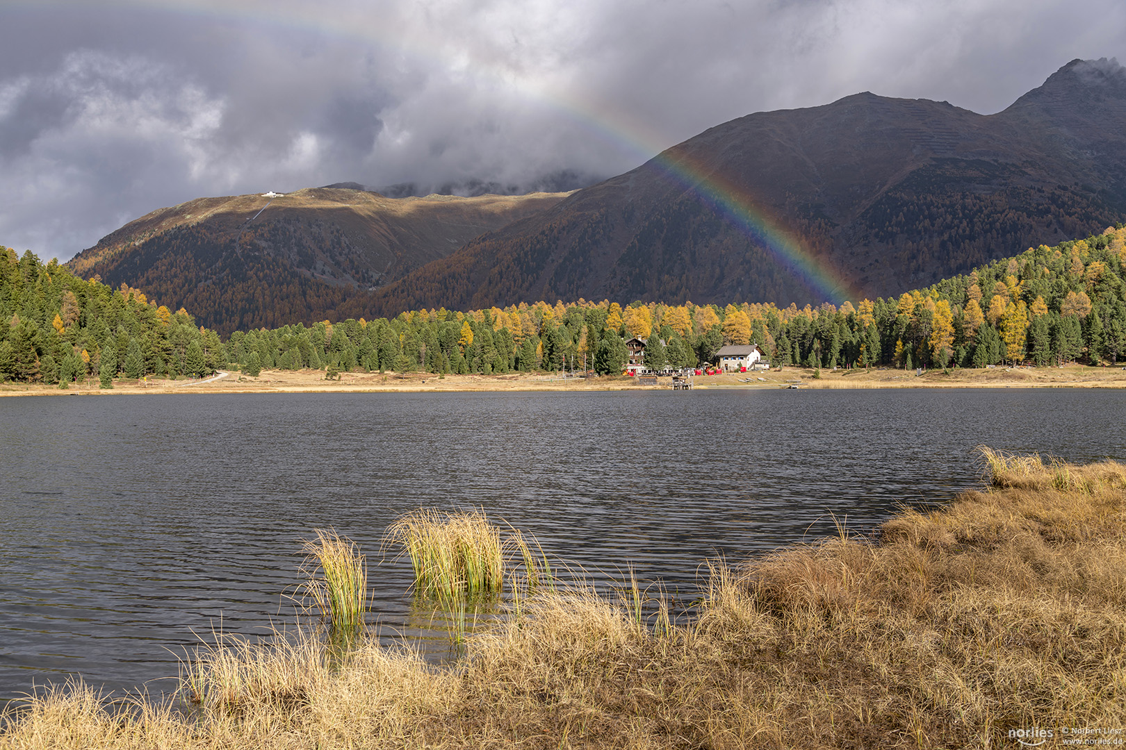 Regenbogen und Stazersee