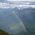 Regenbogen von oben