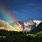 Regenbogen zur Hochzeit