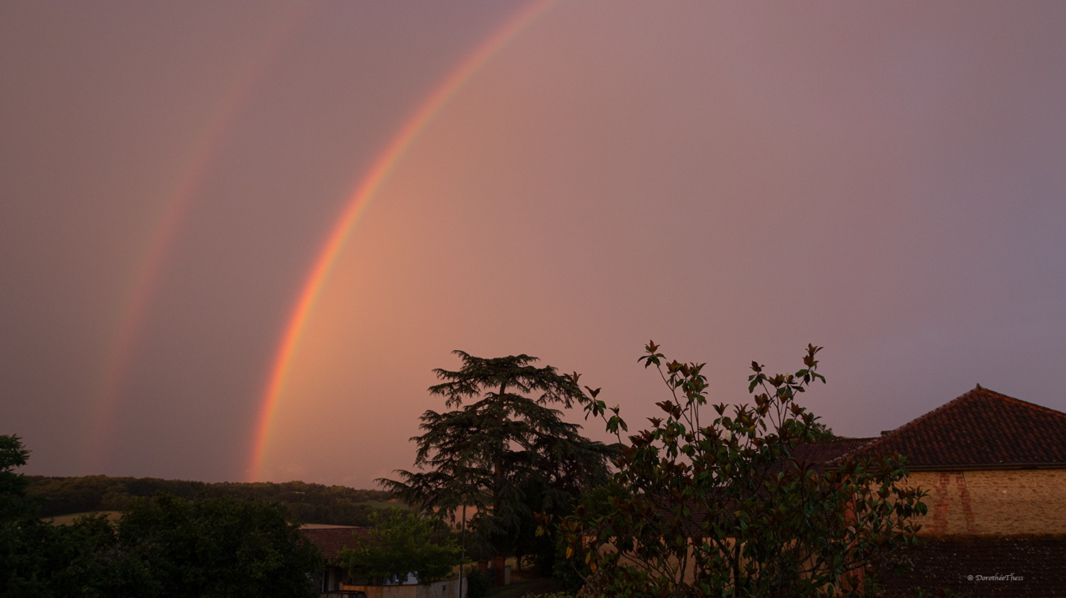 Regenbogen zur Sommersonnenwende