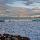 Regenbogen zwischen Toskana und Korsika 2.0