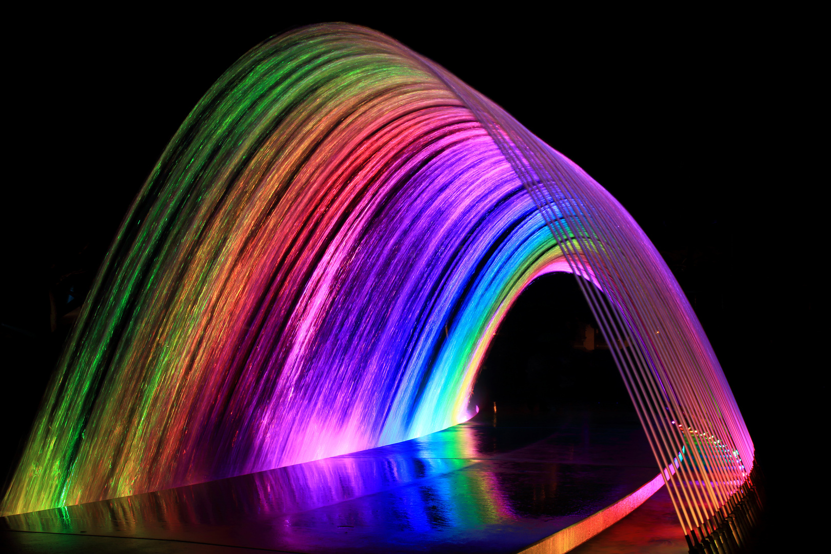 Regenbogenbrucke Foto Bild Fotokunst Color Fine Art Regenbogenbrucke Bilder Auf Fotocommunity