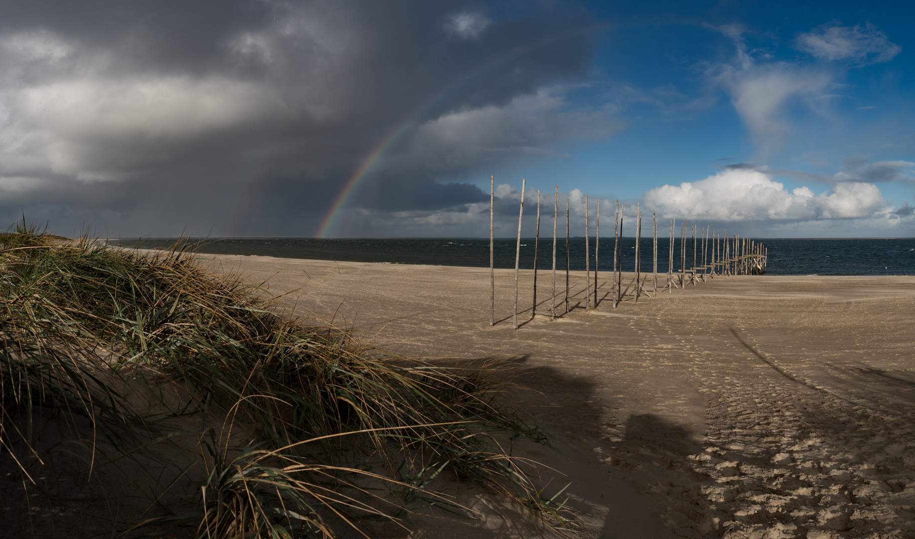 Regenbogenbrucke Foto Bild Natur Regenbogen Dunen Bilder Auf Fotocommunity