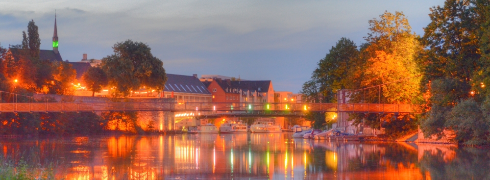 Regenbogenbrücke Kassel HDR