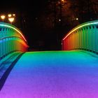 Regenbogenbrücke über die A40 Dortmund 1