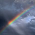 Regenbogenfarben am Abend