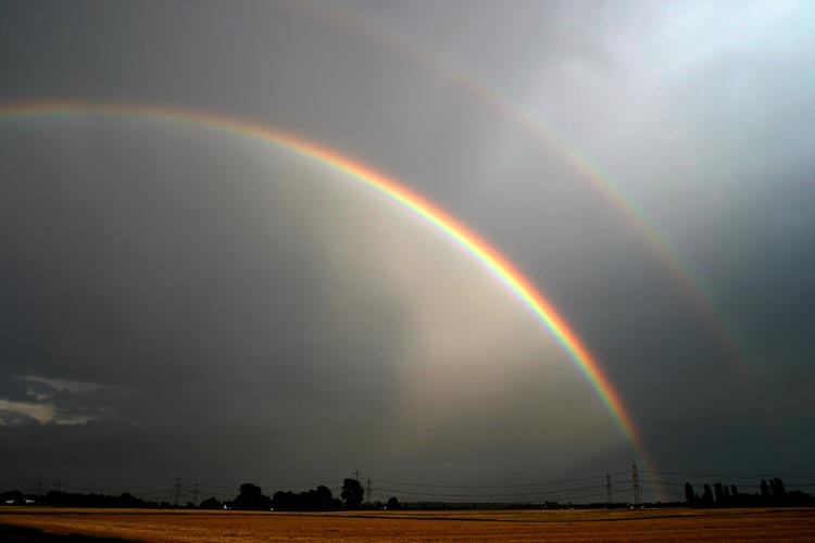 Regenbogenfarben