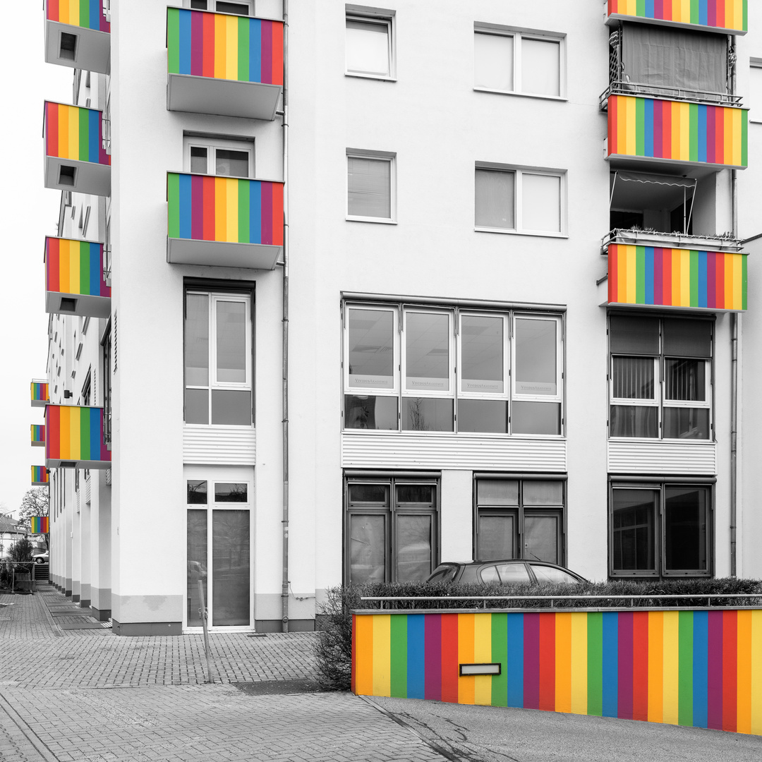 Regenbogenfarben in Berlin-Köpenick