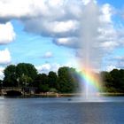 Regenbogenfontäne