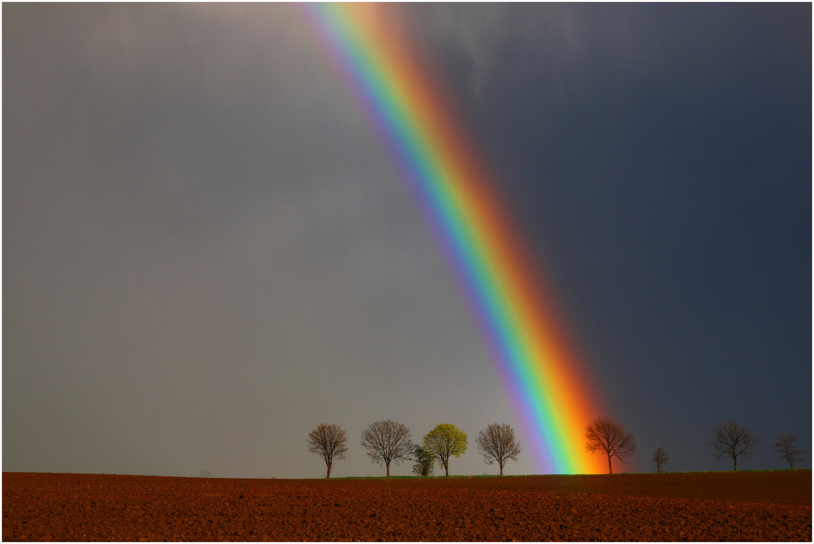 Regenbogenhimmel