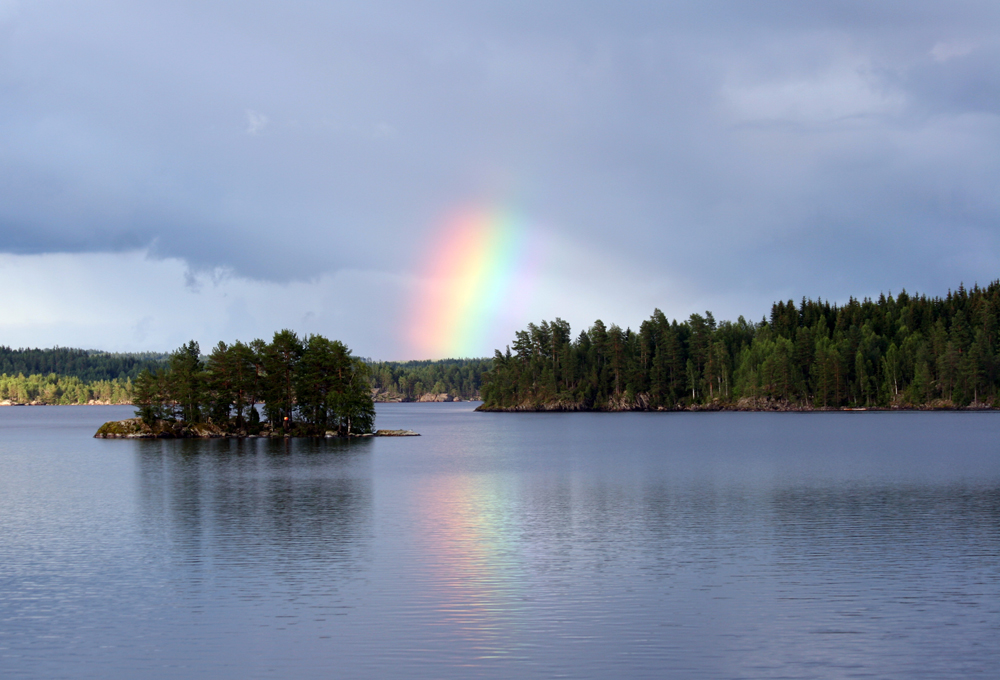 Regenbogenrest