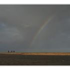 Regenbogensucher am Meer