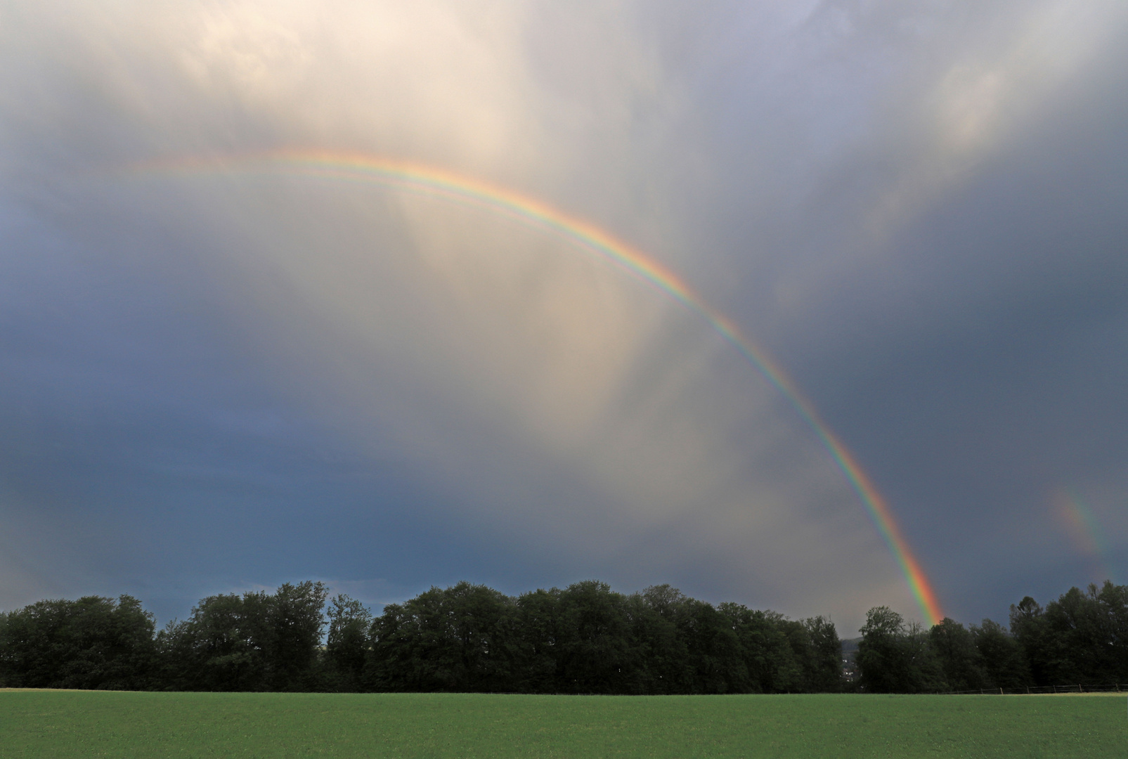 Regenbogenwetter