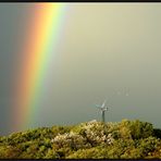 Regenbogenwetter