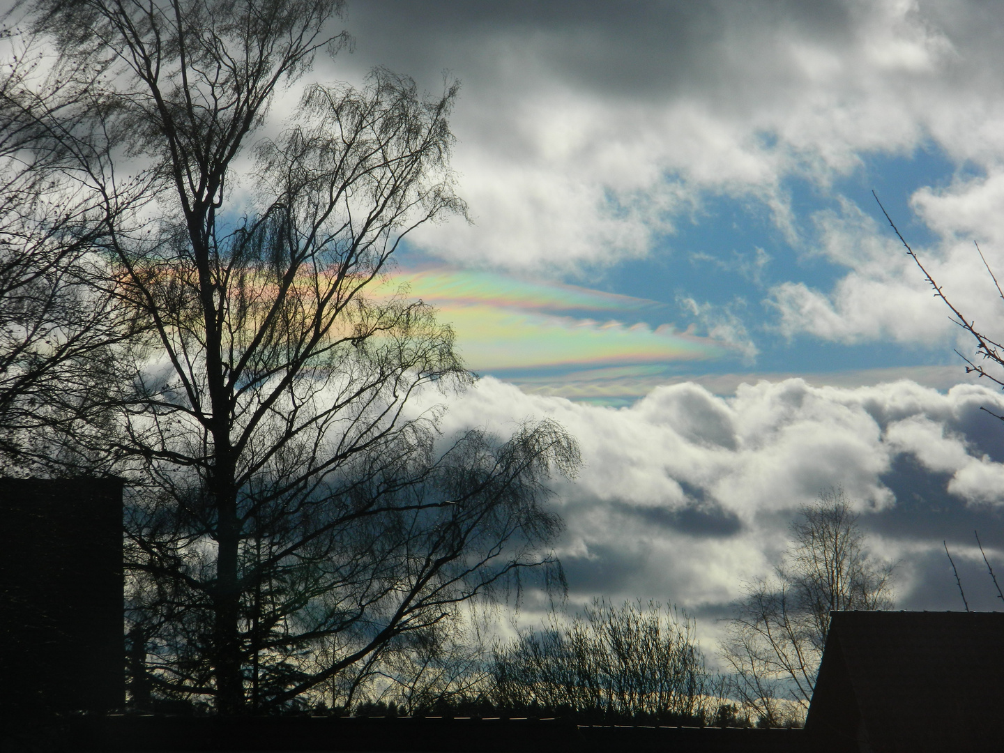 Regenbogenwolke das 2.