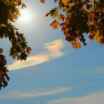 Regenbogenwolken über Neustadt Weinstrasse