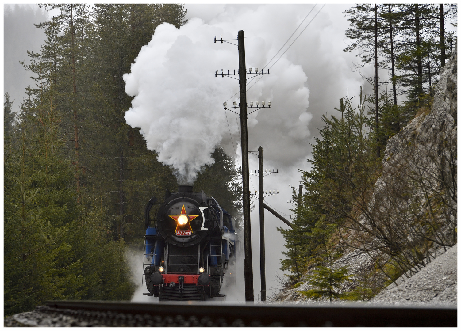 Regendampf in der Niederen Tatra III