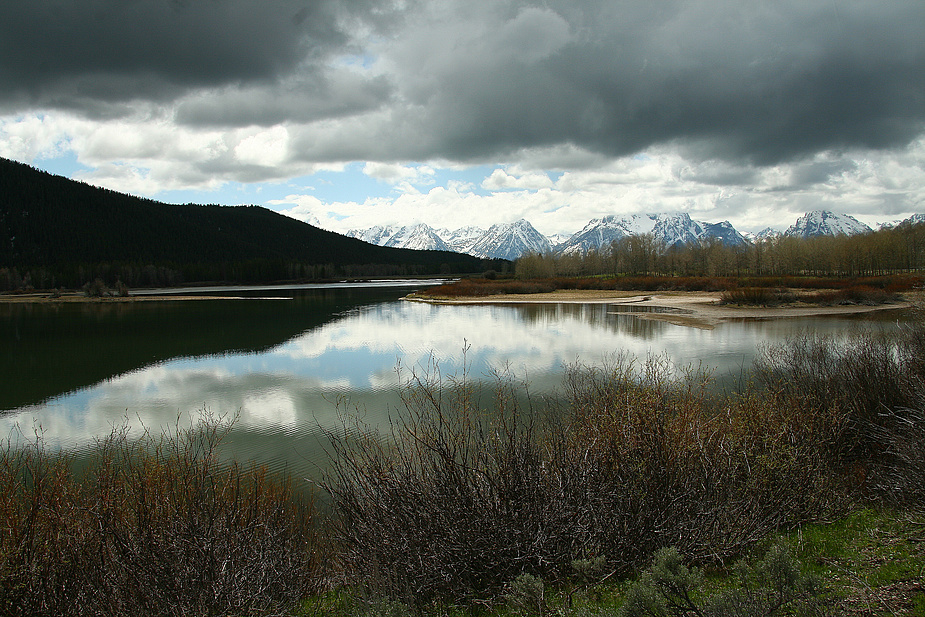 Regendrama im Grand Teton