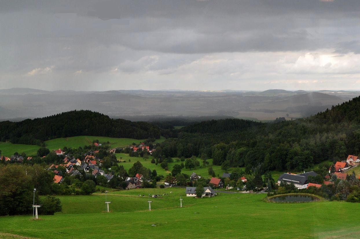 Regenfeld im Anmarsch