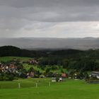 Regenfeld im Anmarsch