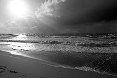 Regenfront auf Sylt