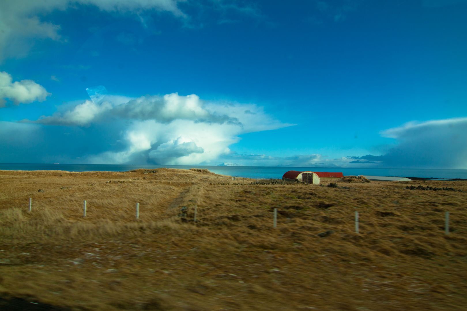 Regenfront im Anmarsch