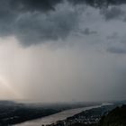 Regenfront über Bonn