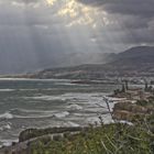 Regenfront über Chersonissos