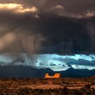 Regengüsse im Arches Nationalpark, Utah