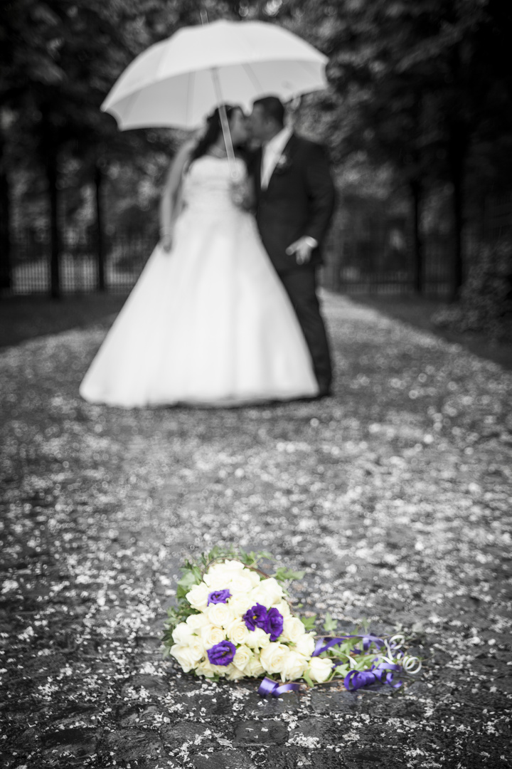 Regenhochzeit