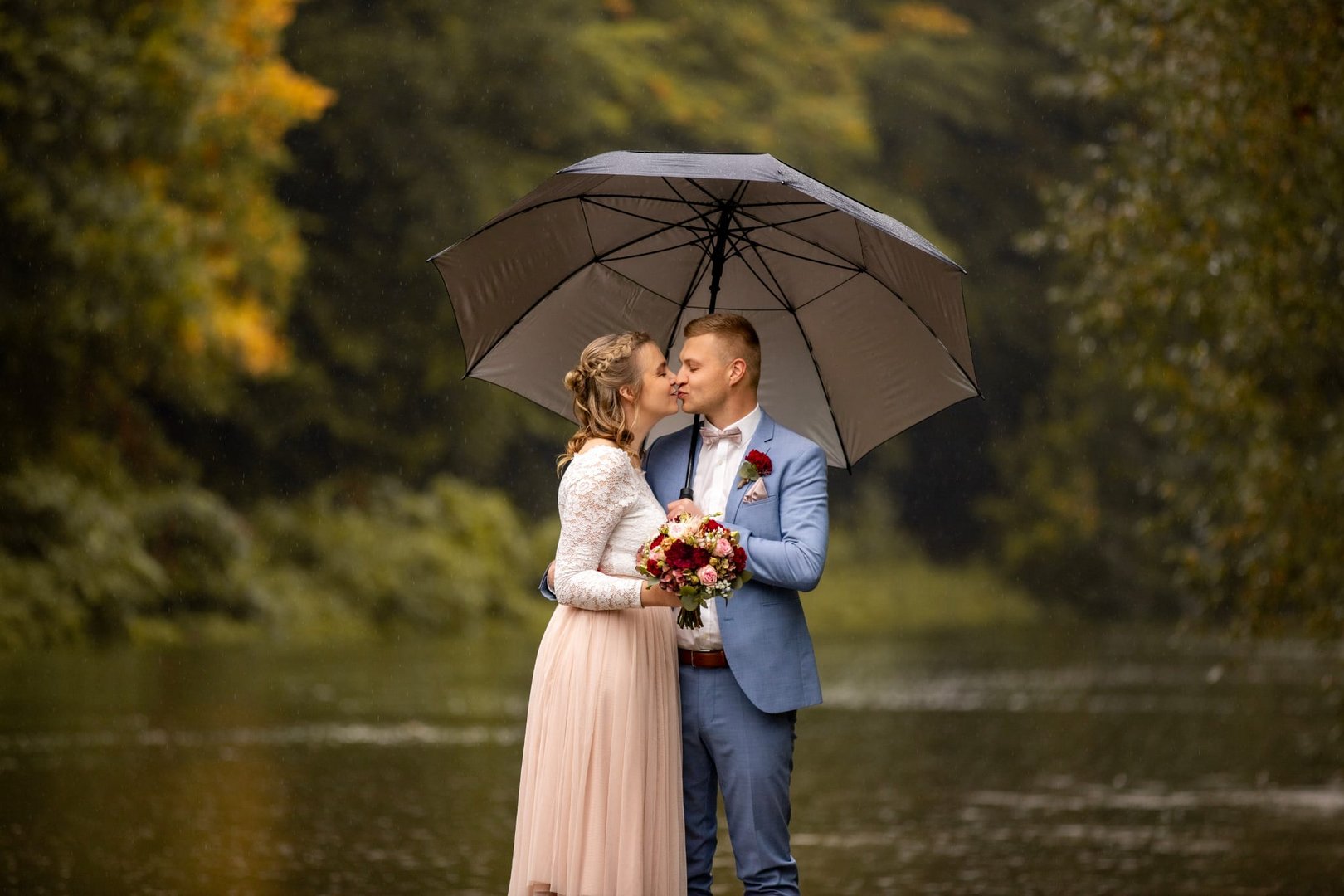 Regenhochzeit