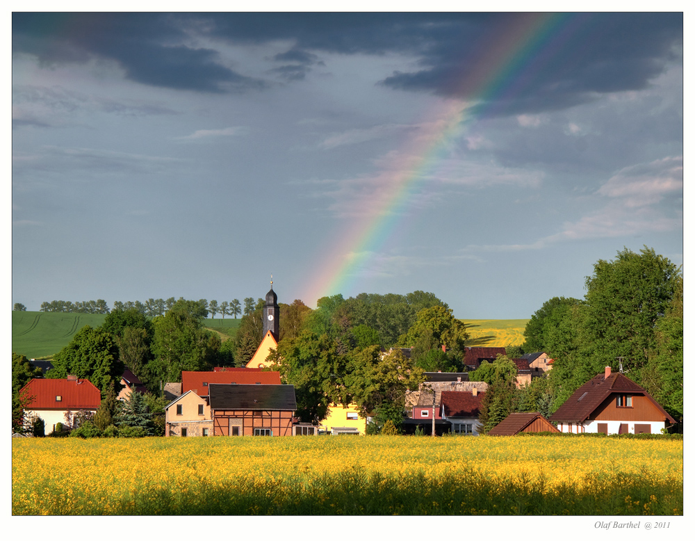 Regenloser Bogen