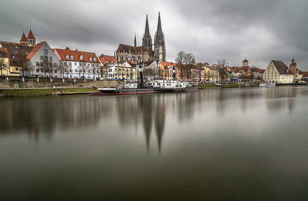 Regensburg [1] Donau - Dom