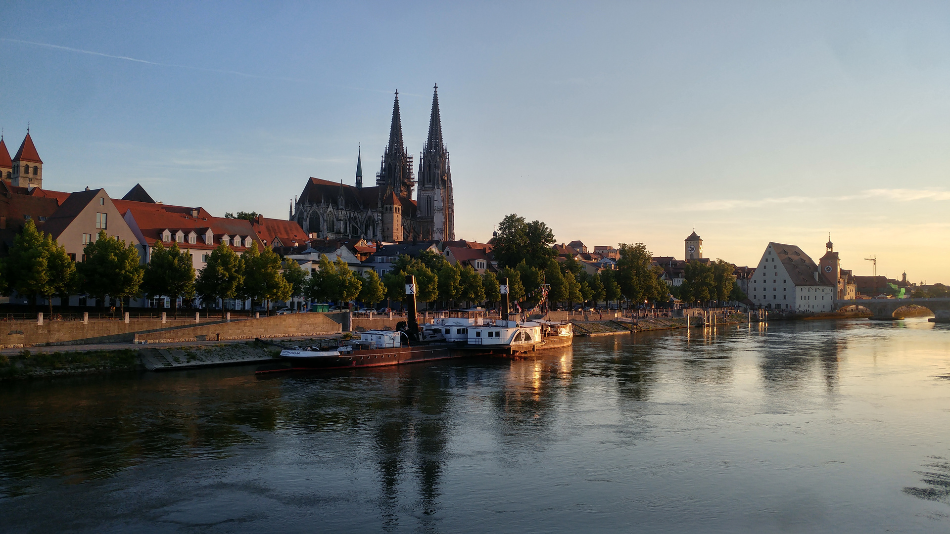 Regensburg Abendstimmung