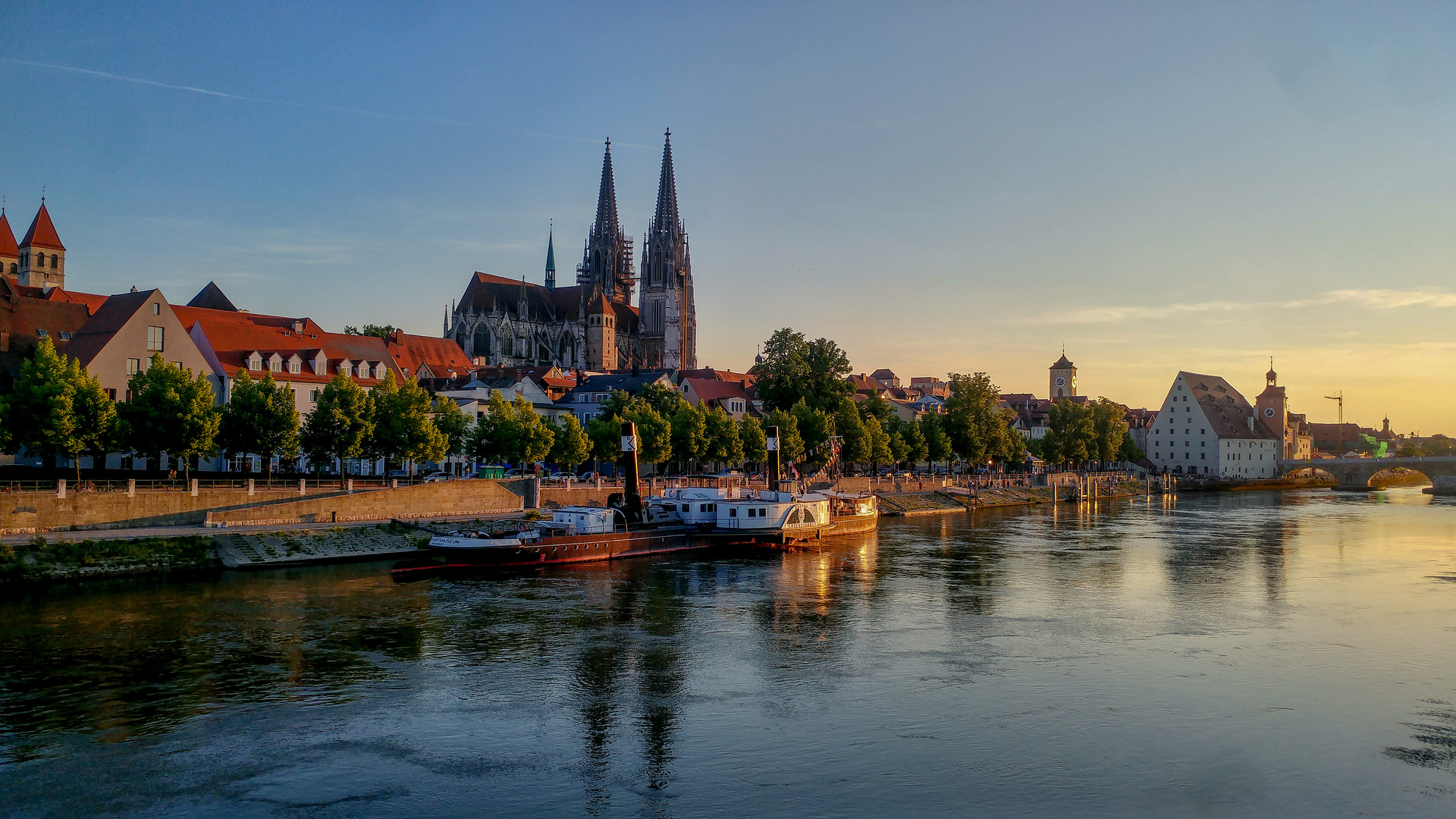 Regensburg Abendstimmung 